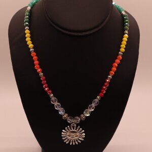 Beaded Necklace ( HANDMADE )